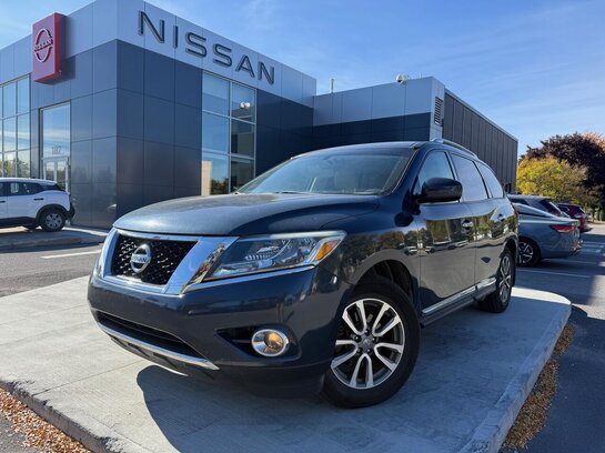 2014 Nissan Pathfinder 2014 Blue