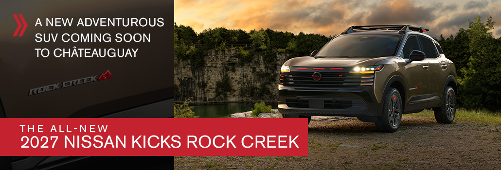 2027 Nissan Kicks Rock Creek: A New Adventurous SUV Coming Soon to Châteauguay