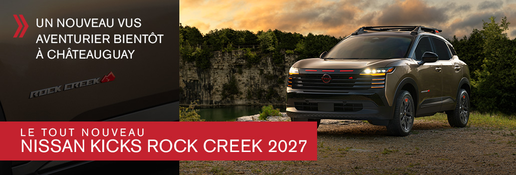 Nissan Kicks Rock Creek 2027